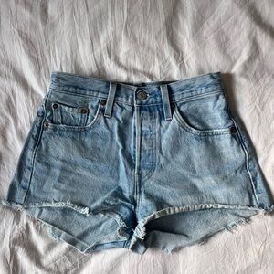 Levi’s 501 Blue Women's Shorts